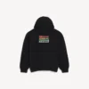 Men’s bumper stickers medium fit hoodie in black