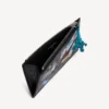 Men’s cash large long coin and card holder in black/multicolor Men’s cash large long coin and card holder in black/multicolor