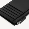 Men’s cash long coin and card holder in black Men’s cash long coin and card holder in black
