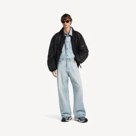 Men’s casual pants in light blue