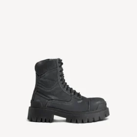 Men’s combat strike boot in black