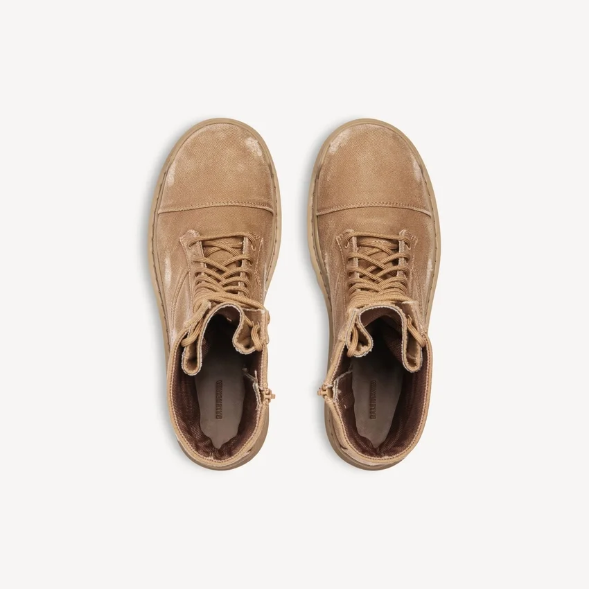 Men’s combat strike boot in brown Men’s combat strike boot in brown