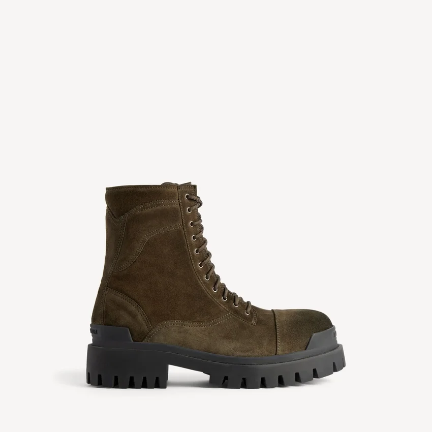 Men’s combat strike boot in olive Men’s combat strike boot in olive