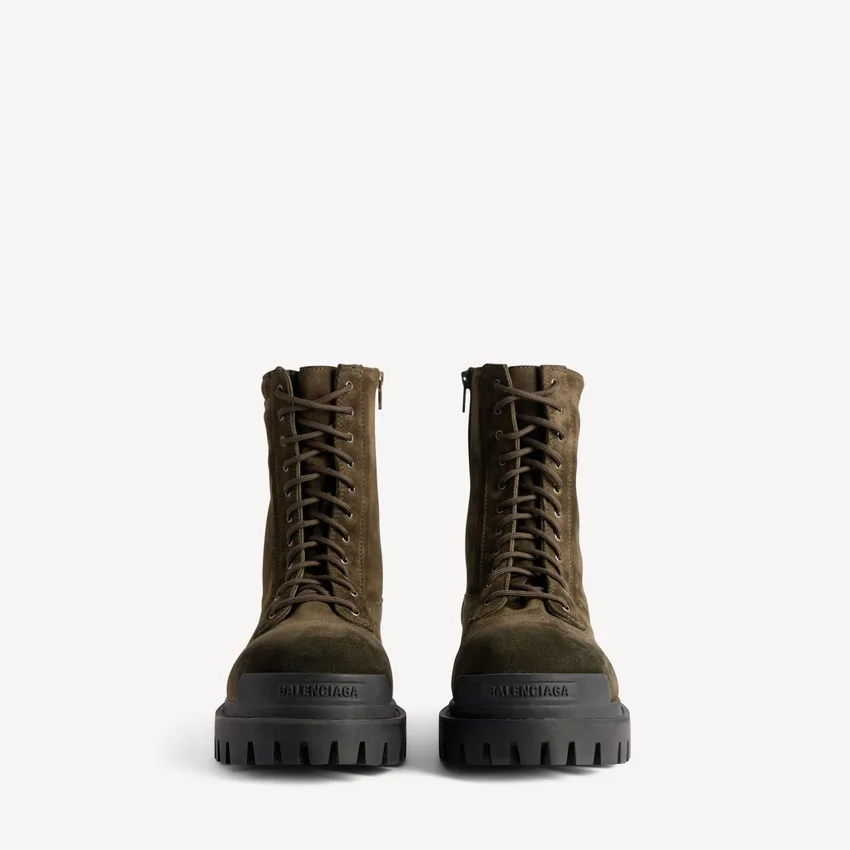 Men’s combat strike boot in olive Men’s combat strike boot in olive