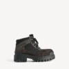 Women’s combat strike low boot in brown/black Women’s combat strike low boot in brown/black