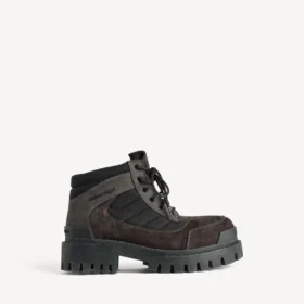 Women’s combat strike low boot in brown/black