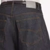 Men’s curved jeans in raw indigo Men’s curved jeans in raw indigo