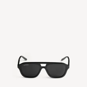Men’s daily pilot sunglasses in black