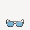 Men’s daily pilot sunglasses in dark caramel havana Men’s daily pilot sunglasses in dark caramel havana