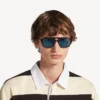 Men’s daily pilot sunglasses in dark caramel havana Men’s daily pilot sunglasses in dark caramel havana