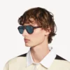 Men’s daily pilot sunglasses in dark caramel havana Men’s daily pilot sunglasses in dark caramel havana