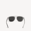 Men’s daily pilot sunglasses in light grey