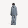 Men’s denim stitch hooded jacket in dark blue Men’s denim stitch hooded jacket in dark blue