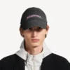 Men’s diy balenciaga back cap in black