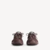 Men’s hamptons suede sneaker in dark brown/grey Men’s hamptons suede sneaker in dark brown/grey