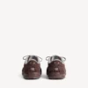 Men’s hamptons suede sneaker in dark brown/grey Men’s hamptons suede sneaker in dark brown/grey