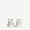 Men’s hamptons suede sneaker in off white/black Men’s hamptons suede sneaker in off white/black
