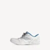 Men’s hamptons worn-out sneaker in white/dark blue/grey