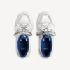 Men’s hamptons worn-out sneaker in white/dark blue/grey