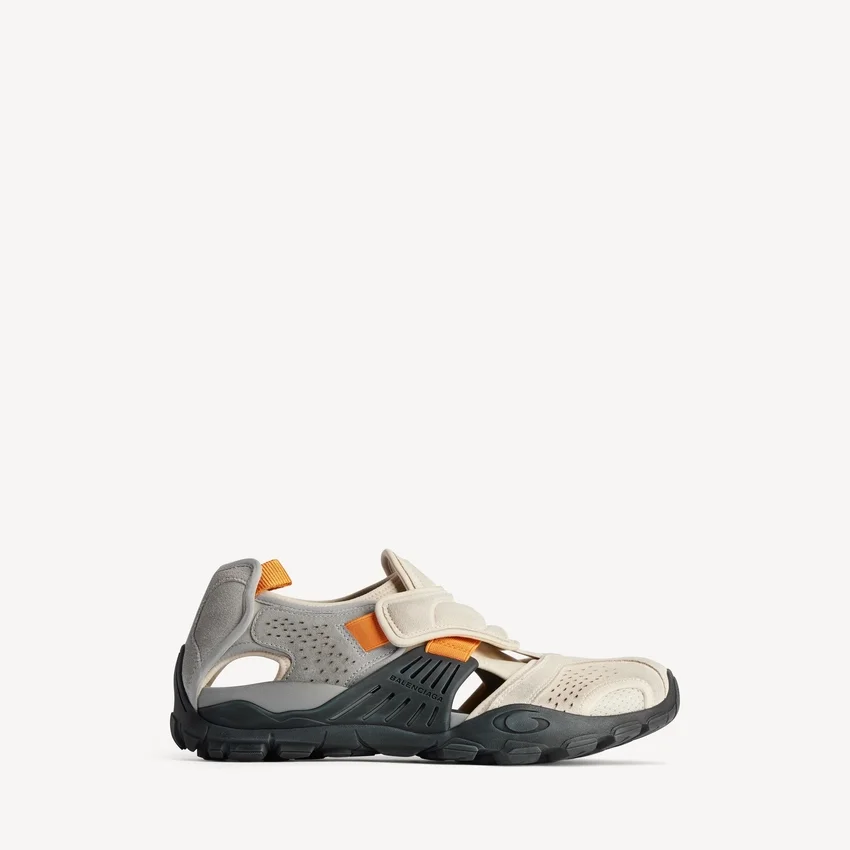 Men’s hike sandal sneaker in grey/beige/orange/black Men’s hike sandal sneaker in grey/beige/orange/black