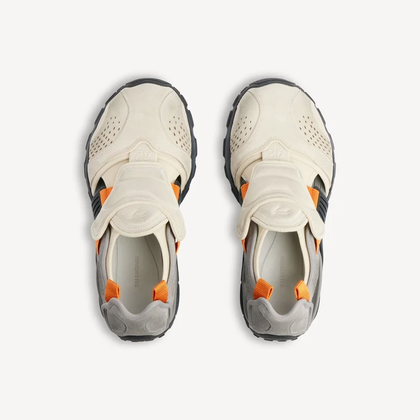 Men’s hike sandal sneaker in grey/beige/orange/black Men’s hike sandal sneaker in grey/beige/orange/black