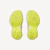 Men’s jet sneaker in eggshell/lime