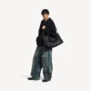 Men’s le city bag large in black