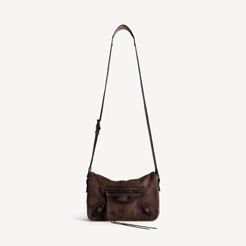 Men’s le city flap messenger bag small in light espresso Men’s le city flap messenger bag small in light espresso