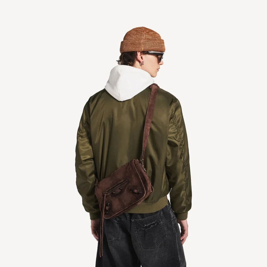Men’s le city flap messenger bag small in light espresso Men’s le city flap messenger bag small in light espresso