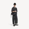 Men’s le city multipocket crossbody bag medium in black