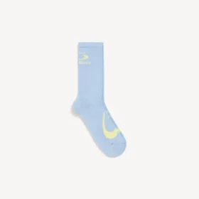 Men’s loop sports icon socks in blue/yellow