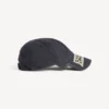 Men’s masking tape cap in faded black