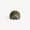 Men’s masking tape cap in khaki