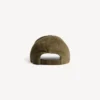 Men’s masking tape cap in khaki