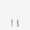 Men’s melrose b xs earrings in antique silver Men’s melrose b xs earrings in antique silver