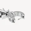 Men’s melrose b xs earrings in antique silver Men’s melrose b xs earrings in antique silver