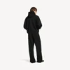 Men’s messy spray medium fit hoodie in black Men’s messy spray medium fit hoodie in black