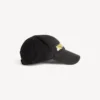 Men’s messy spray cap in black