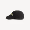 Men’s messy spray cap in black