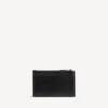 Men’s monaco long coin and card holder in black