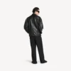 Men’s nano bb zip-up jacket in black
