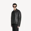 Men’s nano bb zip-up jacket in black