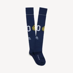 Men’s naval crest long socks in navy
