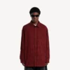 Men’s overshirt in red