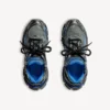 Men’s runner gradient mesh sneaker in black/blue/grey Men’s runner gradient mesh sneaker in black/blue/grey