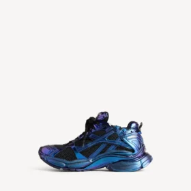 Men’s runner iridescent sneaker in blue