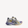 Men’s runner sneaker in purple/orange/grey Men’s runner sneaker in purple/orange/grey