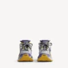 Men’s runner sneaker in purple/orange/grey Men’s runner sneaker in purple/orange/grey