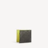 Men’s select square folded coin wallet in black Men’s select square folded coin wallet in black