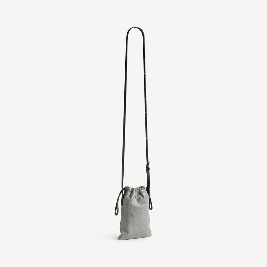 Men’s shopper phone holder in balenciaga grey Men’s shopper phone holder in balenciaga grey